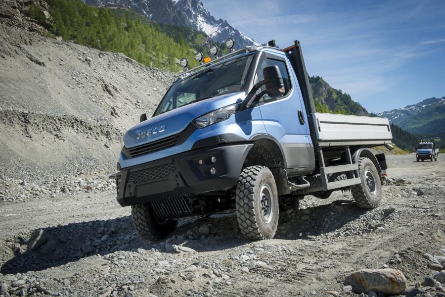  Iveco Daily 55 4x4 Chassis Cab 2016 года  (фото 18 из 33)